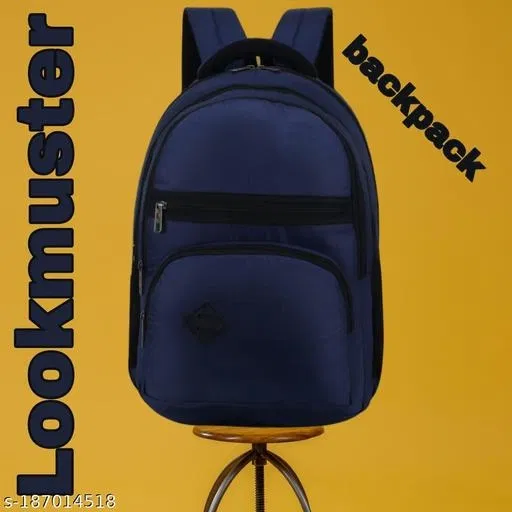 Nylon Backpack for Men & Women, Blue