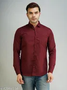 Cotton Blend Solid Shirts for Men, Multicolor 