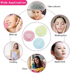 Shower Cap  for Women, Reusable Waterproof Elastic Eva Free-Size Bathroom Shower 3pcs Caps - For Homes, Spas, Salons, Hair Treatment, Beauty Parlors 