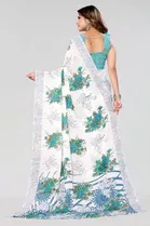 Georgette Printed Saree for Women 