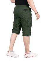 Cotton Solid Capri for Men 