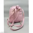 PU Backpack Bag, Pink
