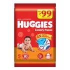 Huggies Comfy Pants Baby Diaper ,S (10 Counts)