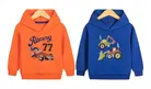 Cotton Blend Printed Hoodie for Kids 