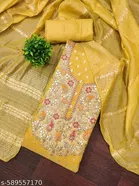 Embroidered Floral Patiala Suits for Women 