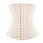 एयर ब्रेथ टम्मी गृप बेल्ट वैस्ट ट्रेनर ट्रिम्मर एंड स्लिमिंग कोर्सेट 3 हुक्स गिर्डल विद वायर सपोर्ट 