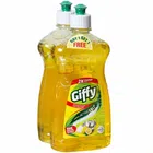Giffy Lemon & Active Salt Dishwash Gel 2X500 ml (Buy 1 Get 1 Free)