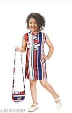 Cotton Blend Dress for Girls 