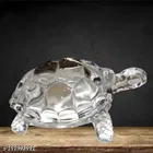 Crystal Turtle & Laughing Buddha Idol 