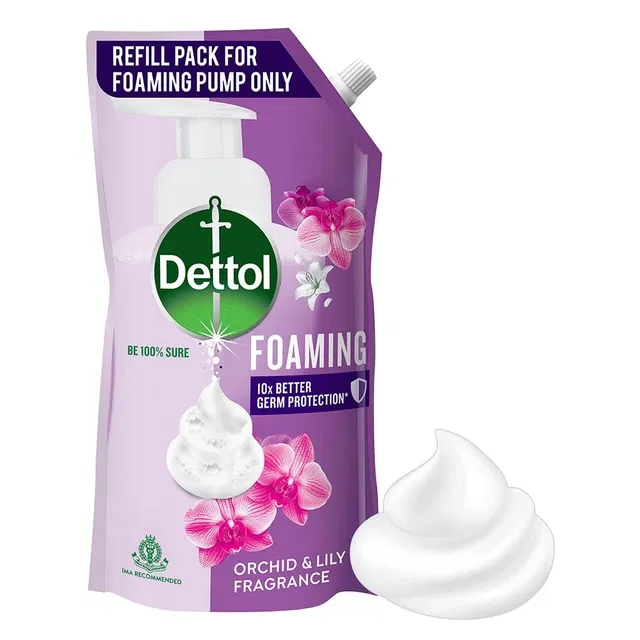डेटॉल ऑर्चिड और लिली फोमिंग हैंडवॉश रीफ़िल 700 ml