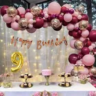 9th Happy Birthday Balloon Decoration Kit, Multicolor, Pack Of 68