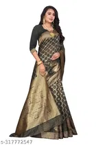 Cotton Zari Woven Saree for Women 