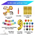 41 Pcs Balloons Decoration Kit, Multicolour, Set of 1