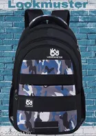 Rubber Backpack for Men & Women, Black