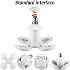 Foldable Light, Five-Leaf Fan Blade LED Light Bulb 25 W 