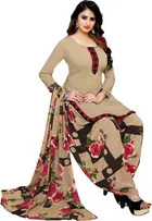 Yashika Unstitched Crepe Salwar Suit Material 