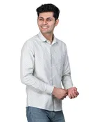Poly Cotton Full Sleeves Solid Shirt for Men 
