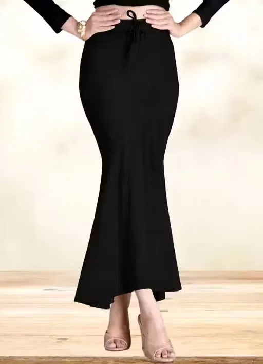 Petticoat for Women (Black, L)