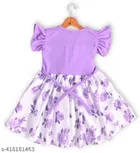 Crepe Frock for Girls 