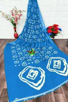 Cotton Printed Saree for Women 