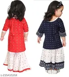 Rayon Kurta Set for Girls 