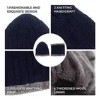 Woolen Cap with Neck Warmer for Men & Women 