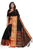 Cotton Embellished Saree for Women 