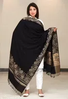 Self-Design Woven Acrylic Women Shawl 