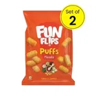 Fun Flips Masala Puff 2X57 g 