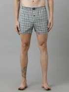 Cotton Checkered Boxers for Men 