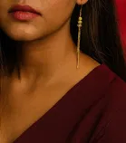 Gold Plated Sui Dhaga Earrings for Women 