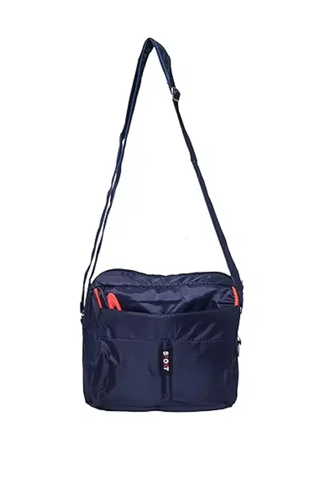 Stylish Travel Sling Bag (Navy Blue, 10.5x4x9 inches)