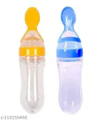 Silicone Spoon Feeding Bottle for Infants 