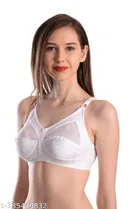 Nylon Bra for Women, Multicolour, Pack of 3 