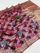 Banarasi Silk Zari Woven Saree for Women 
