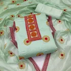 Chanderi Cotton Unstitched Dress Material for Women 