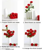 Polyester Artificial Flowers Bunch 