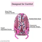 Polyester Backpack Bag, Pink