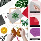 Oddy A4 Size Glitter Foam Sheets,10 pack and SAYA Scissor 