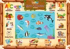 TodFod Wooden Fish Identify Puzzle with Knobs