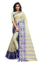 Cotton Embellished Saree for Women 