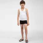 Cotton Solid Vest for Boys 