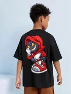 Round Neck Printed T-Shirt for Boys 