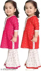 Rayon Kurta Set for Girls 