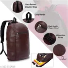 Polyester Backpacks for Men & Women (Dark Brown, Pack of 21 L)