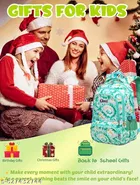 Polyester Backpack Bag, Green