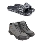 Combo of Casual Shoes with Sliders for Men 