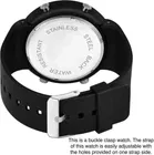 Digital Watch - For Boys & Girls Trending Full Black Round Waterproof Gym Fitness Freak 