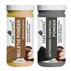 Park Daniel 100% Pure & Natural Mulethi Powder & Activated Charcoal Powder 