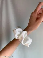 Pack of 12 Fabric Hair Elastics for Women 